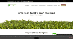 Desktop Screenshot of minotgreen.com